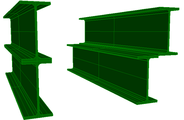 Beam with varying Cardinal points