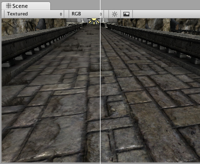 anisotropic filtering increases texture quality when viewed