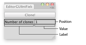 EditorGUI.IntField 整数字段