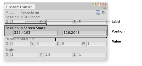 EditorGUI.Vector2Field 二维向量字段