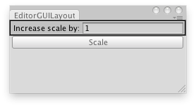 EditorGUILayout.FloatField 浮点数字段