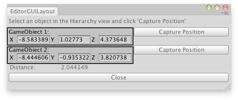 EditorGUILayout.Vector3Field 三维向量字段