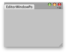 EditorWindow.position 位置