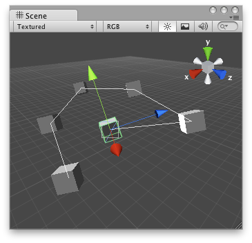 Handles.DrawPolyLine 绘制多段线